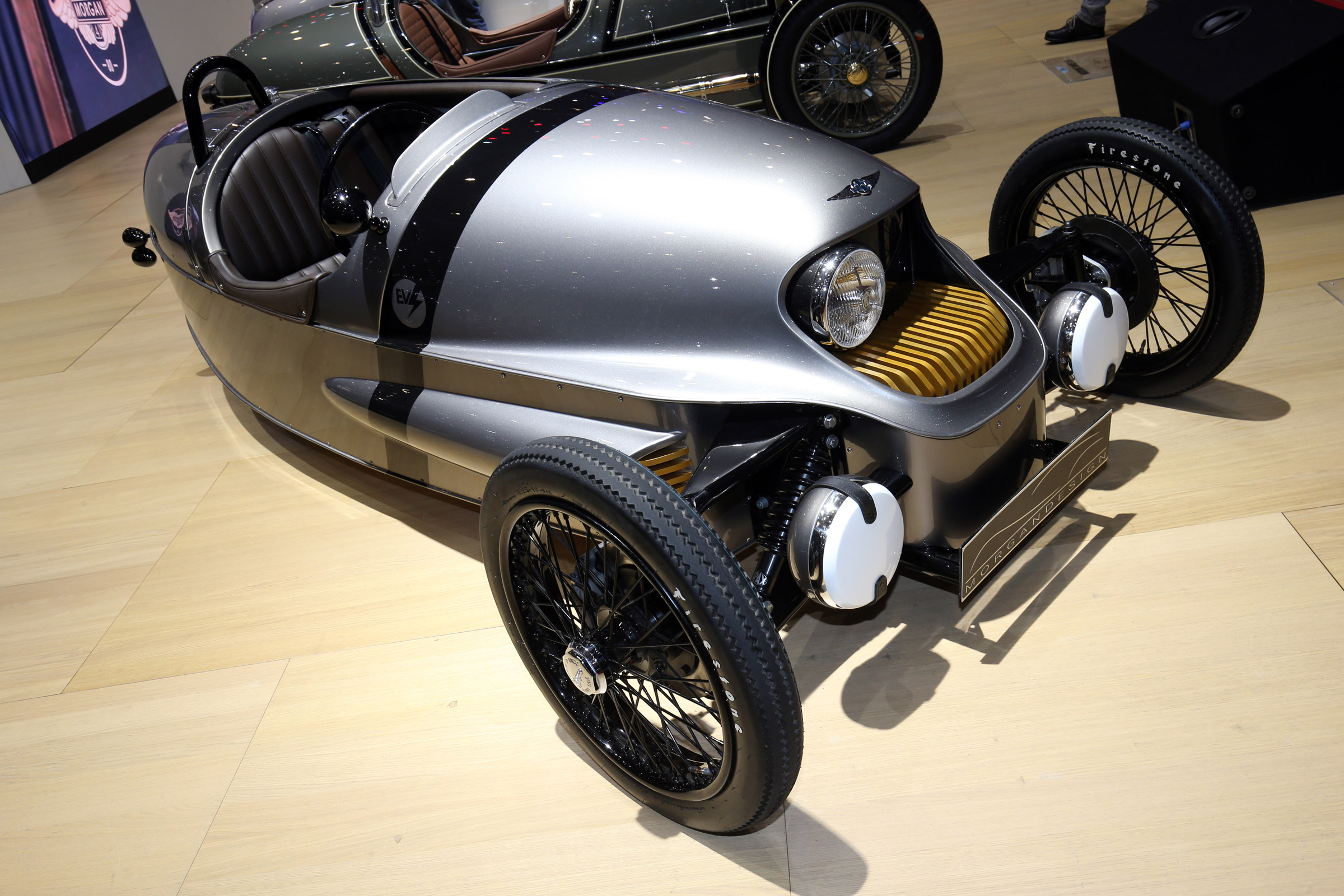 Morgan EV3 - Geneva 2016 - front three quarters
