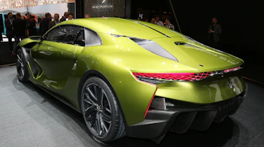 DS E-Tense concept car - Geneva 2016 - rear three quarters
