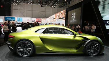 DS E-Tense concept car - Geneva 2016 - side profile