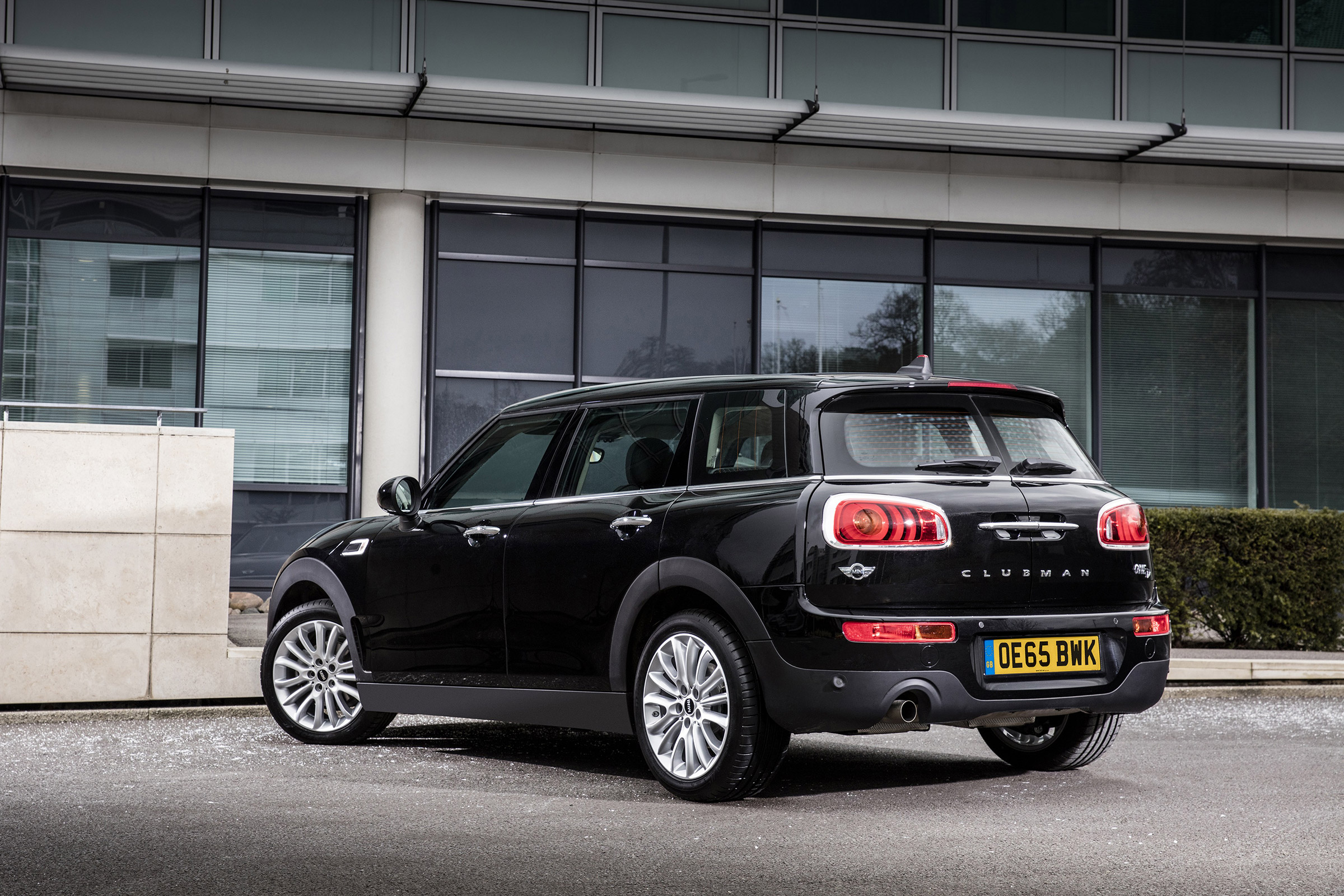 MINI One D Clubman rear side