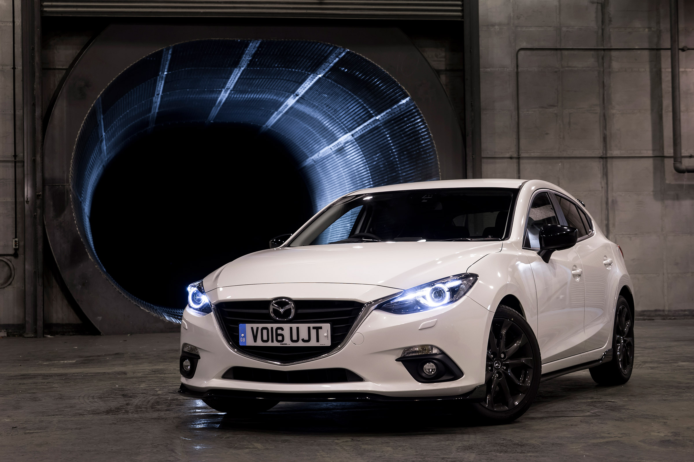 Mazda 3 Sport Black front