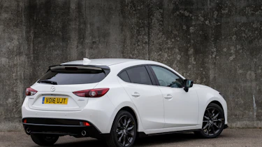 Mazda 3 Sport Black rear side static