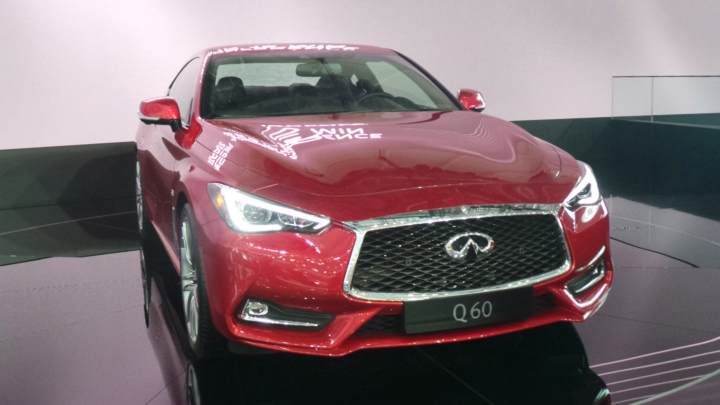 Infiniti Q60 Geneva - front