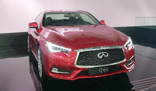 Infiniti Q60 Geneva - front