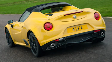 Alfa Romeo 4C Spider - rear