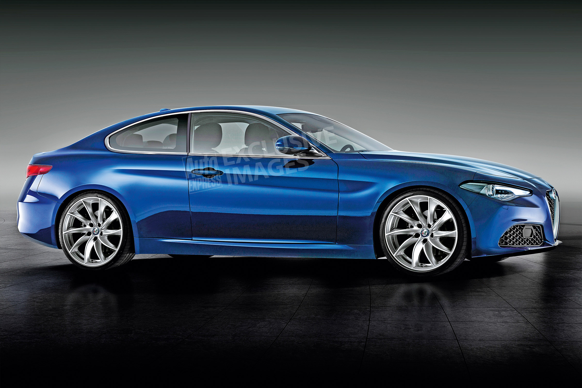 Alfa Romeo Giulia coupe - front (watermarked)
