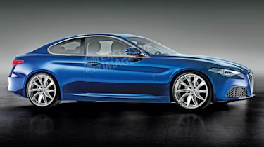 Alfa Romeo Giulia coupe - front (watermarked)