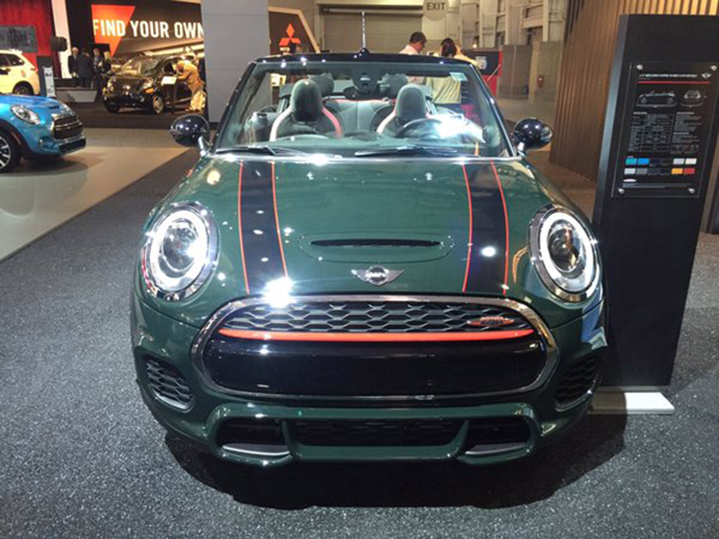 MINI John Cooper Works Convertible - New York front