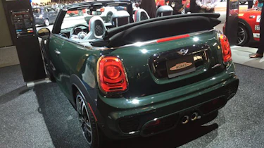 MINI John Cooper Works Convertible - New York rear three quarter