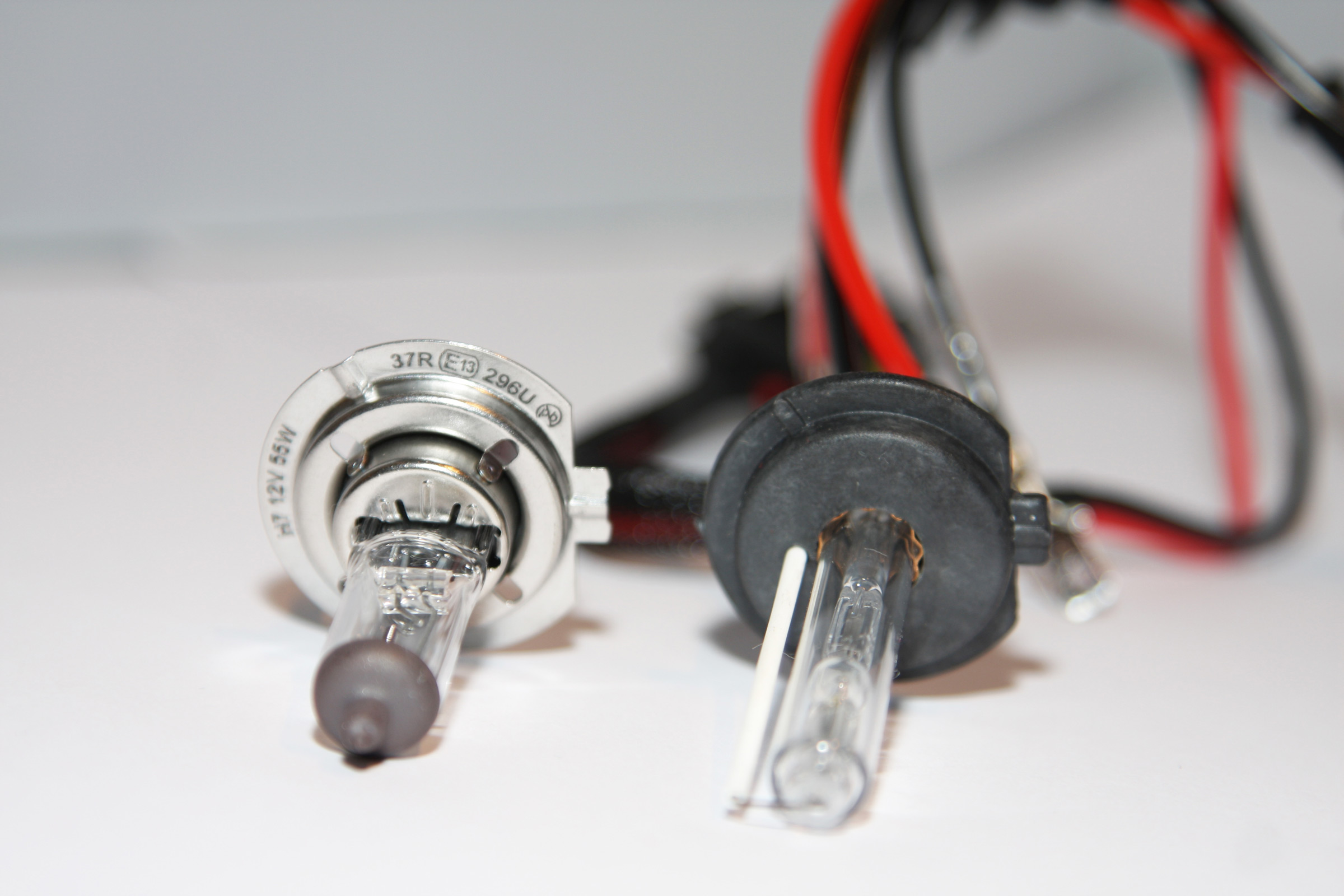HID conversion kits - real vs fake bulb