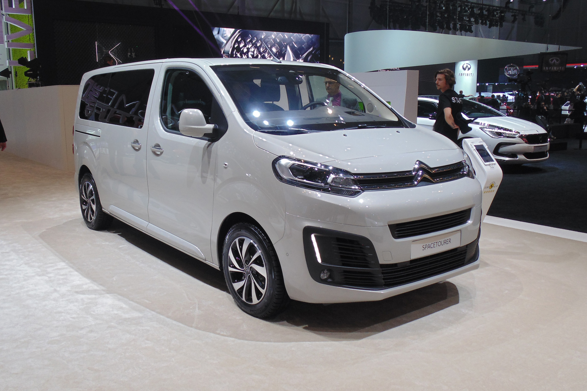 Citroen SpaceTourer Geneva - front three quarter