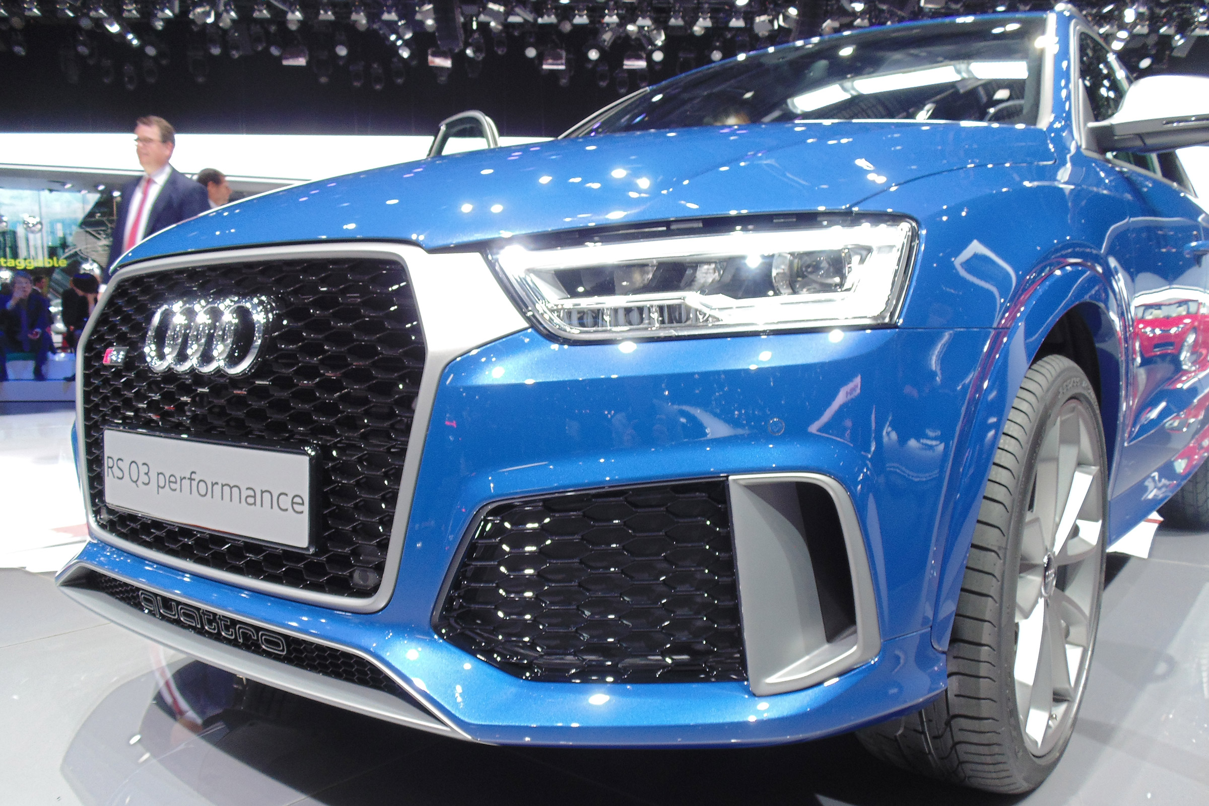 Audi RS Q3 Performance - Geneva show front detail