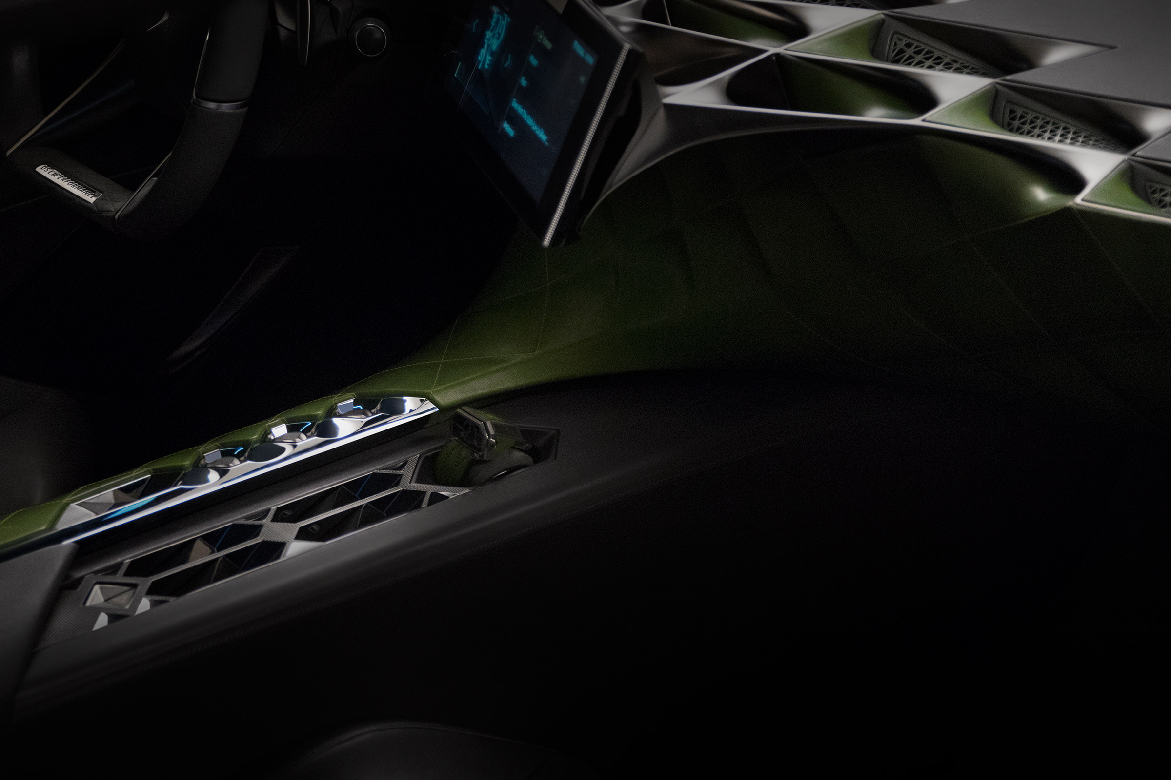 DS E-Tense - interior design detail