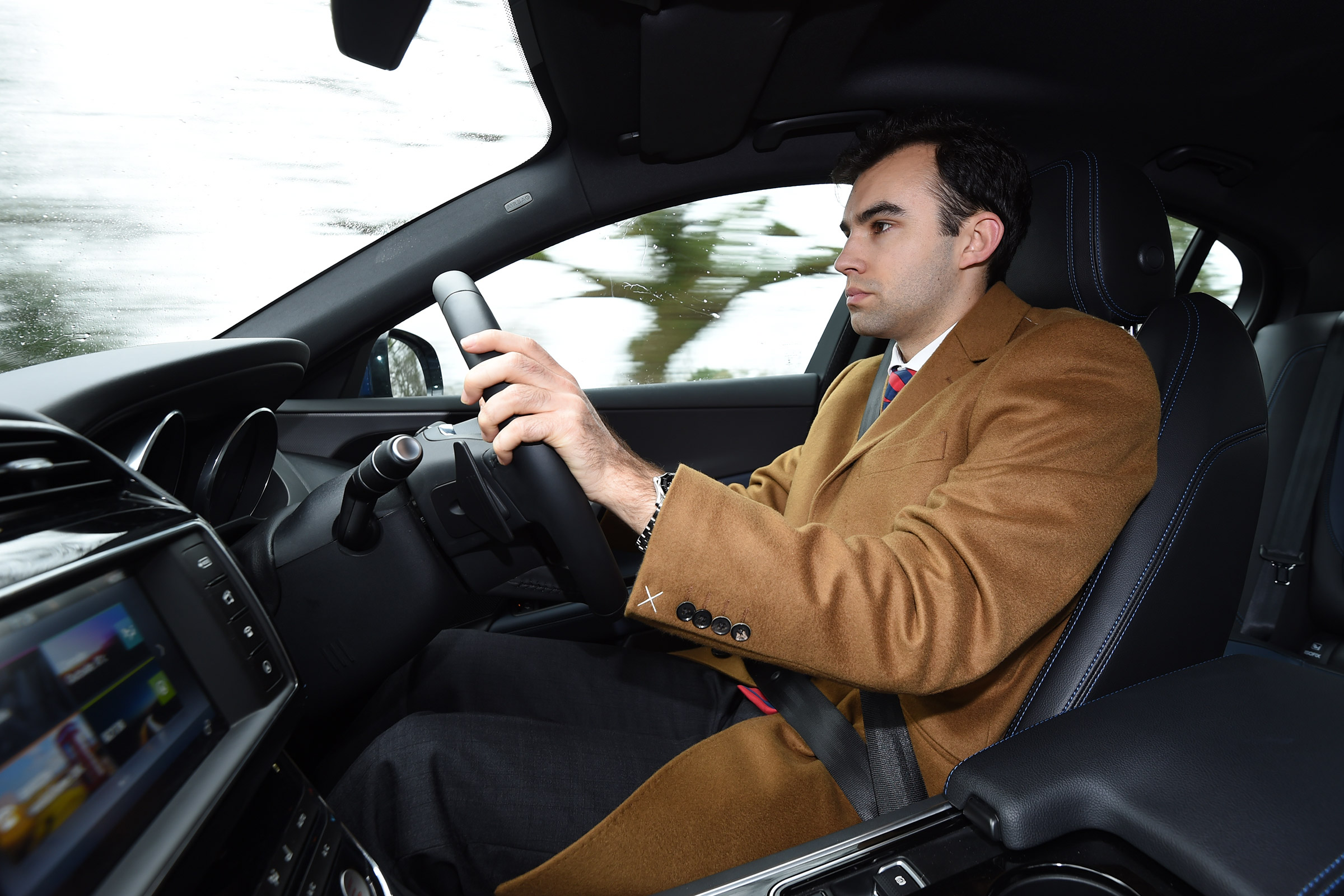 Jaguar XE Long term test - driving inside