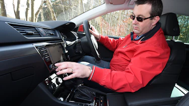 Skoda Superb long-term test - first report John infotainment