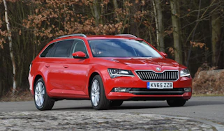 Skoda Superb long-term test - front cornering