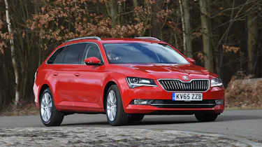 Skoda Superb long-term test - front cornering