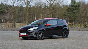 SEAT Ibiza SC FR vs Ford Fiesta Zetec S Black Edition - Fiesta front three quarter