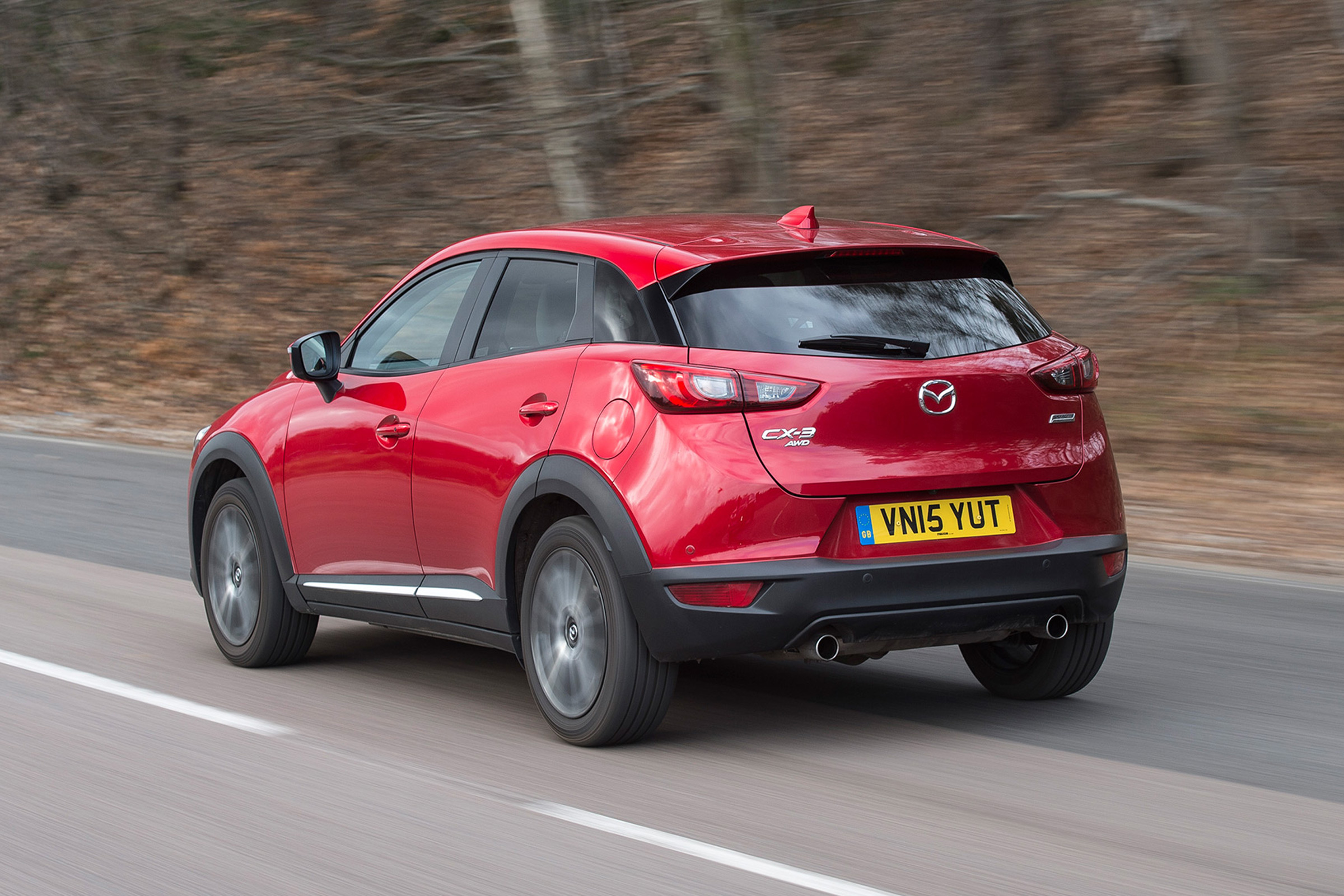 Mazda CX-3 - rear tracking