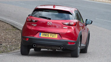 Mazda CX-3 - rear cornering