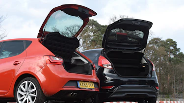 SEAT Ibiza SC FR vs Ford Fiesta Zetec S Black Edition - boot comparison