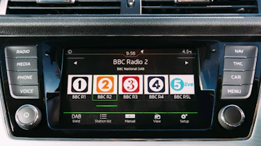 Skoda Fabia Colour Edition - infotainment screen