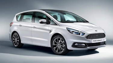 Ford S-MAX Vignale - press white front quarter