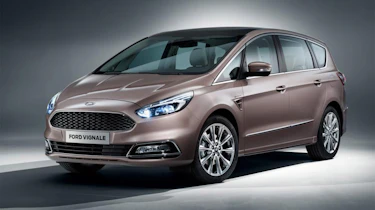 Ford S-MAX Vignale - press brown front quarter