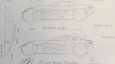 Mazda Mx-5 RF - Masashi Nakayama drawing
