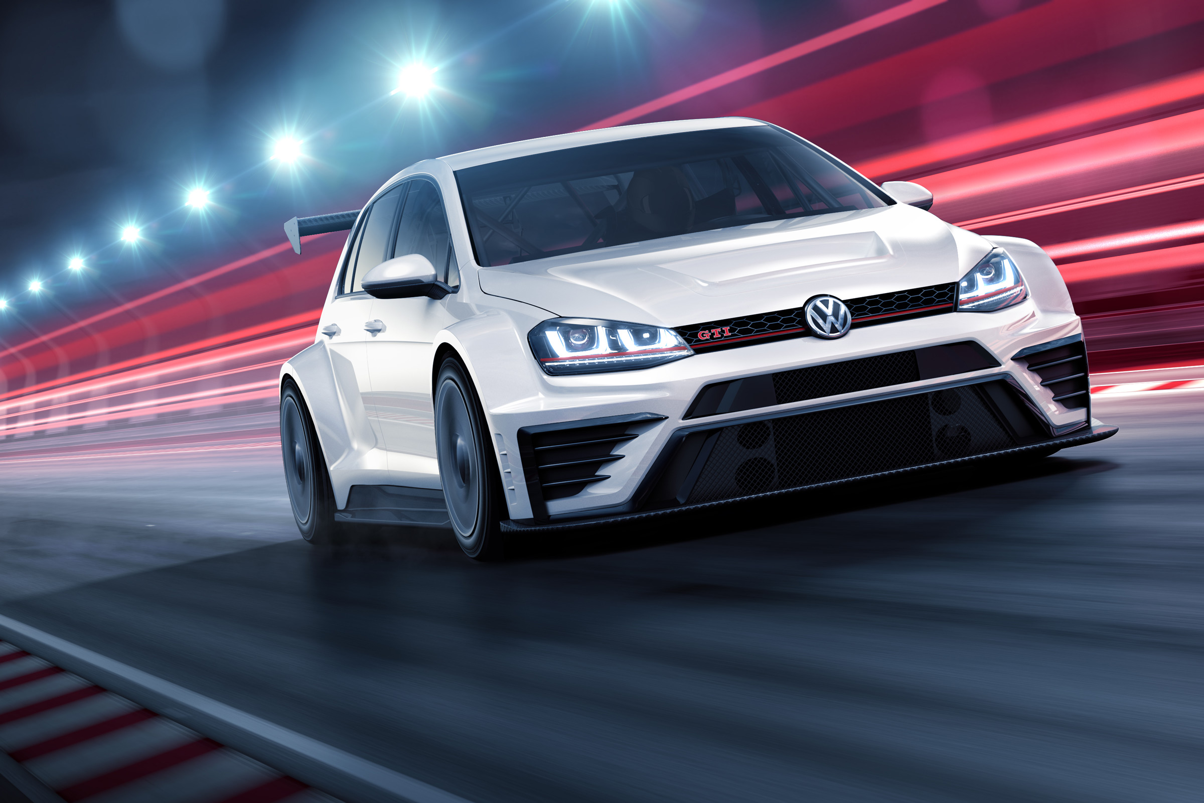 Volkswagen Golf GTI TCR front tracking 1