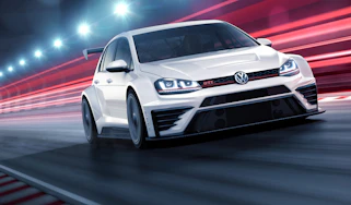 Volkswagen Golf GTI TCR front tracking 1