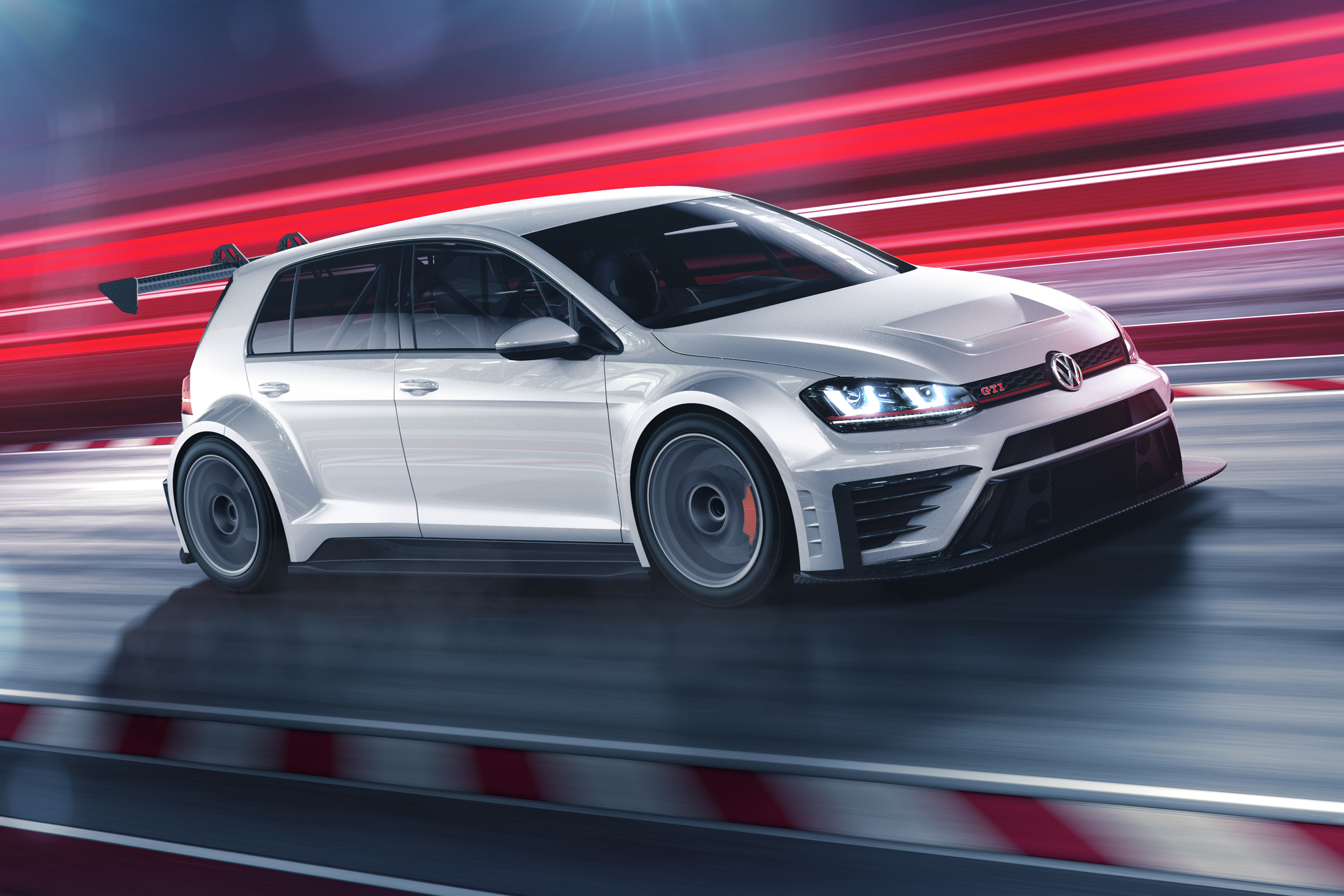 Volkswagen Golf GTI TCR front tracking 2