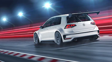 Volkswagen Golf GTI TCR rear tracking