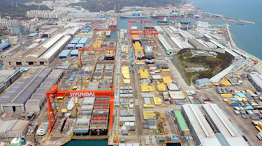 Hyundai Ulsan - dock