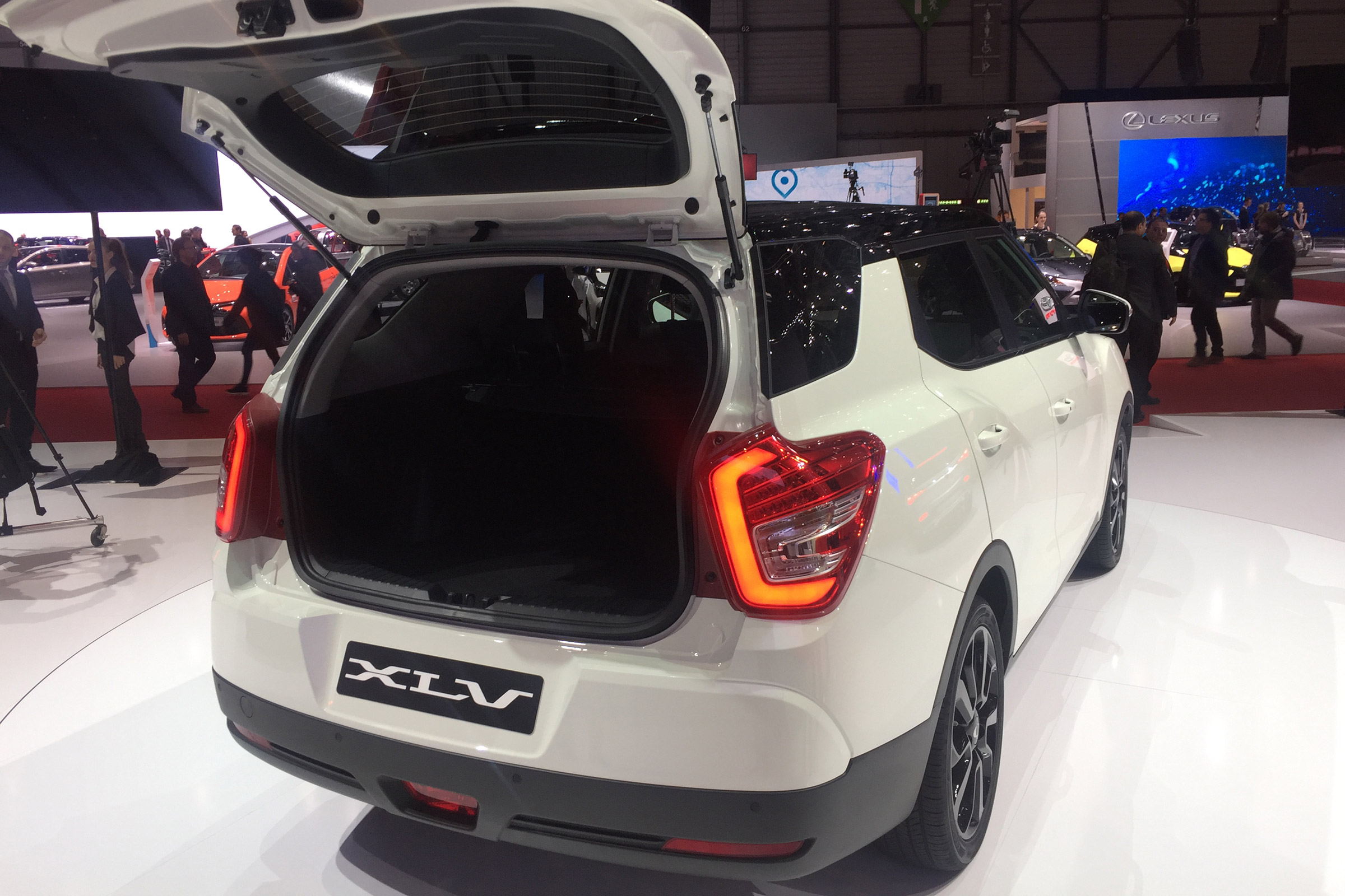 SsangYong Tivoli XLV - Geneva show boot open