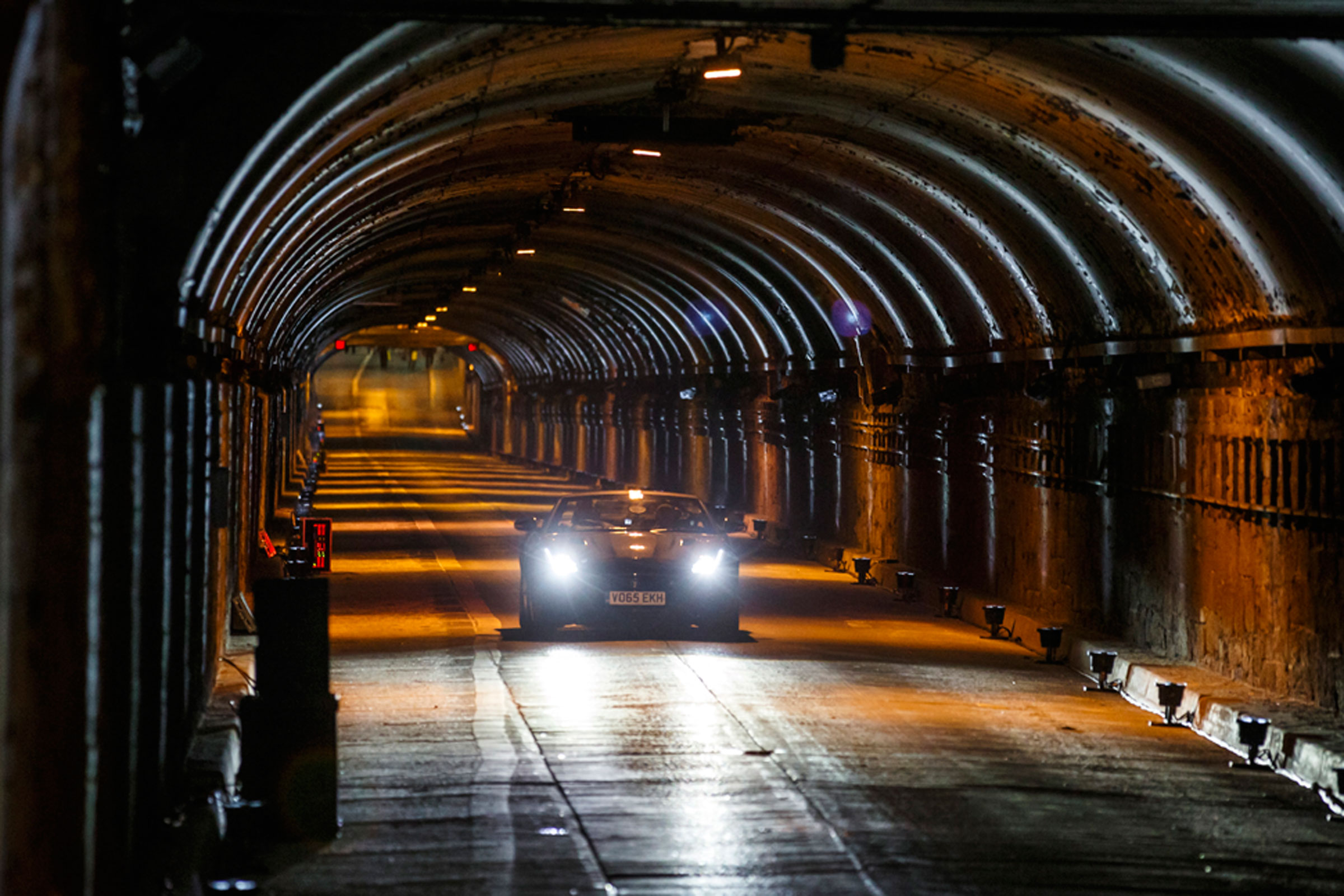 Jaguar F-Type SVR Tunnel Run - front