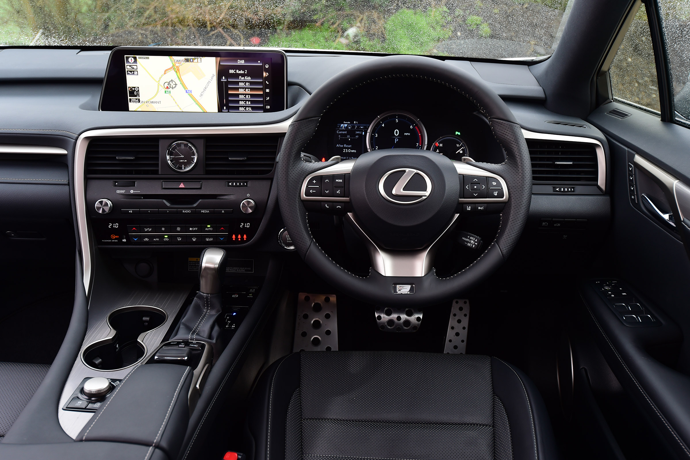 Lexus RX 200t - dash