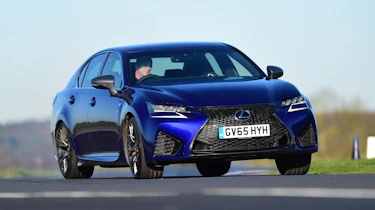 Lexus GS F - front cornering