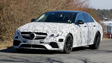 Mercedes-AMG E 63 2016 spy shots - saloon front