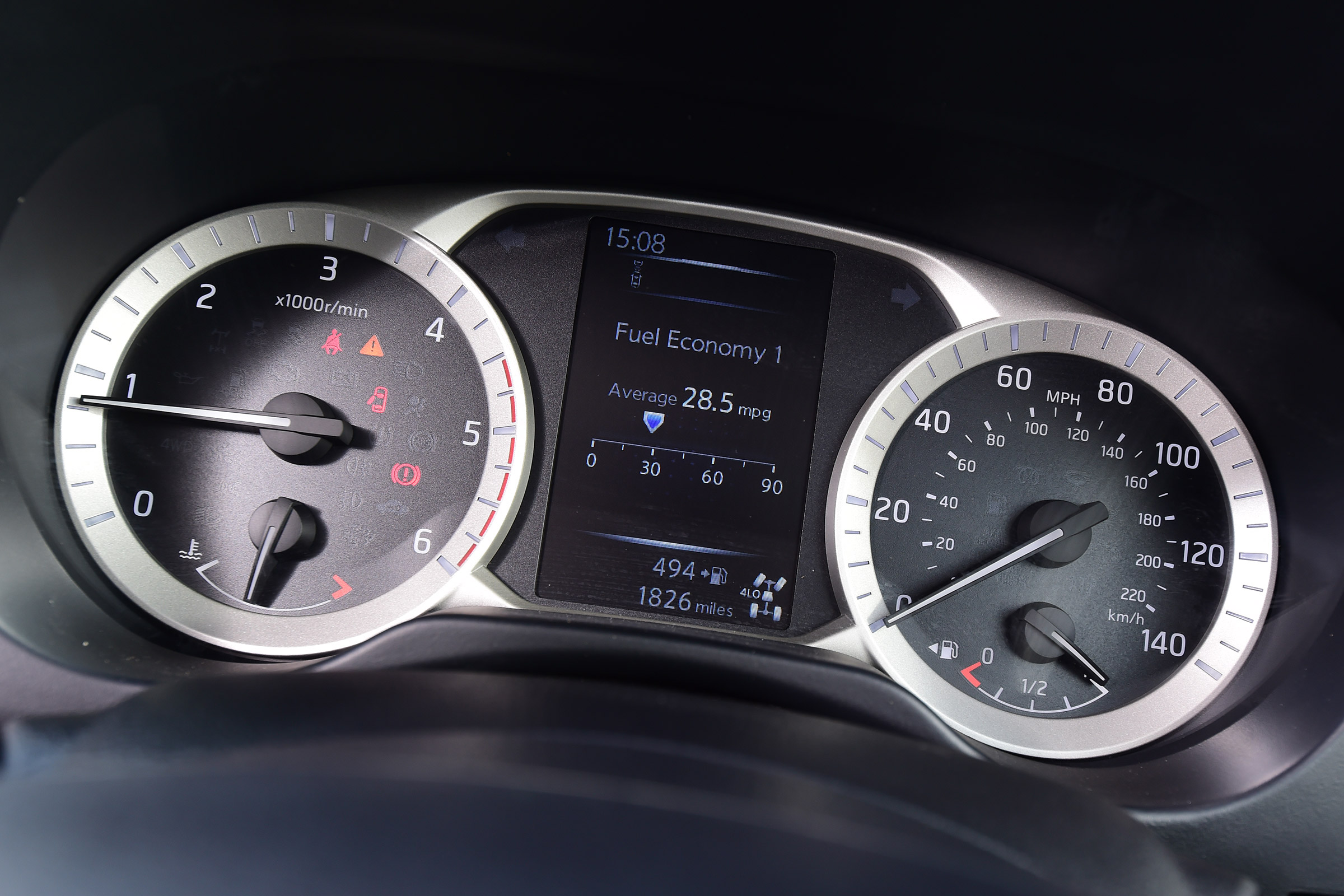 Nissan Navara - dials
