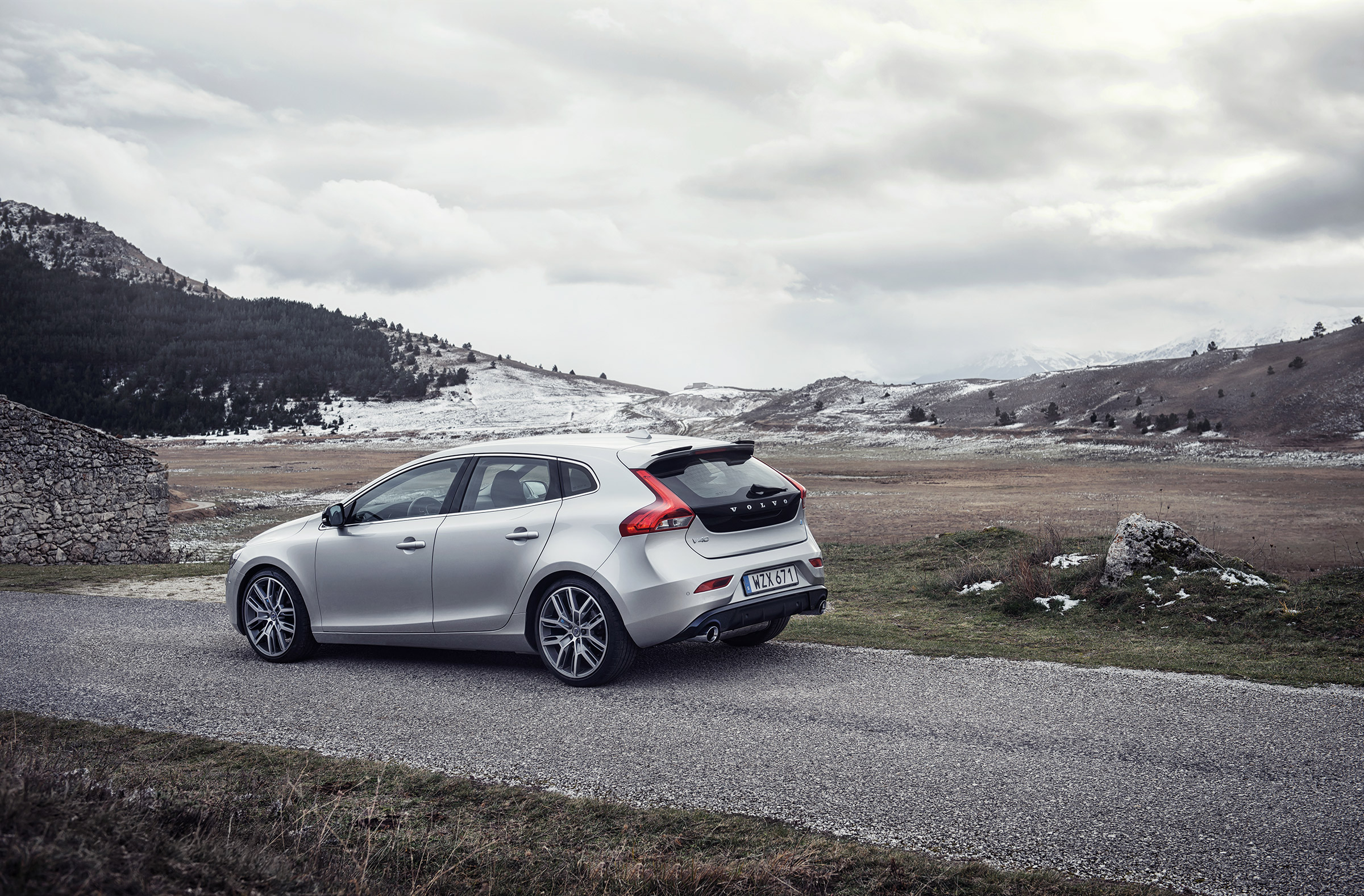 Volvo V40 Polestar Performance parts - rear three quarter