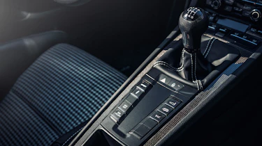 Porsche 911 R ride review - centre console