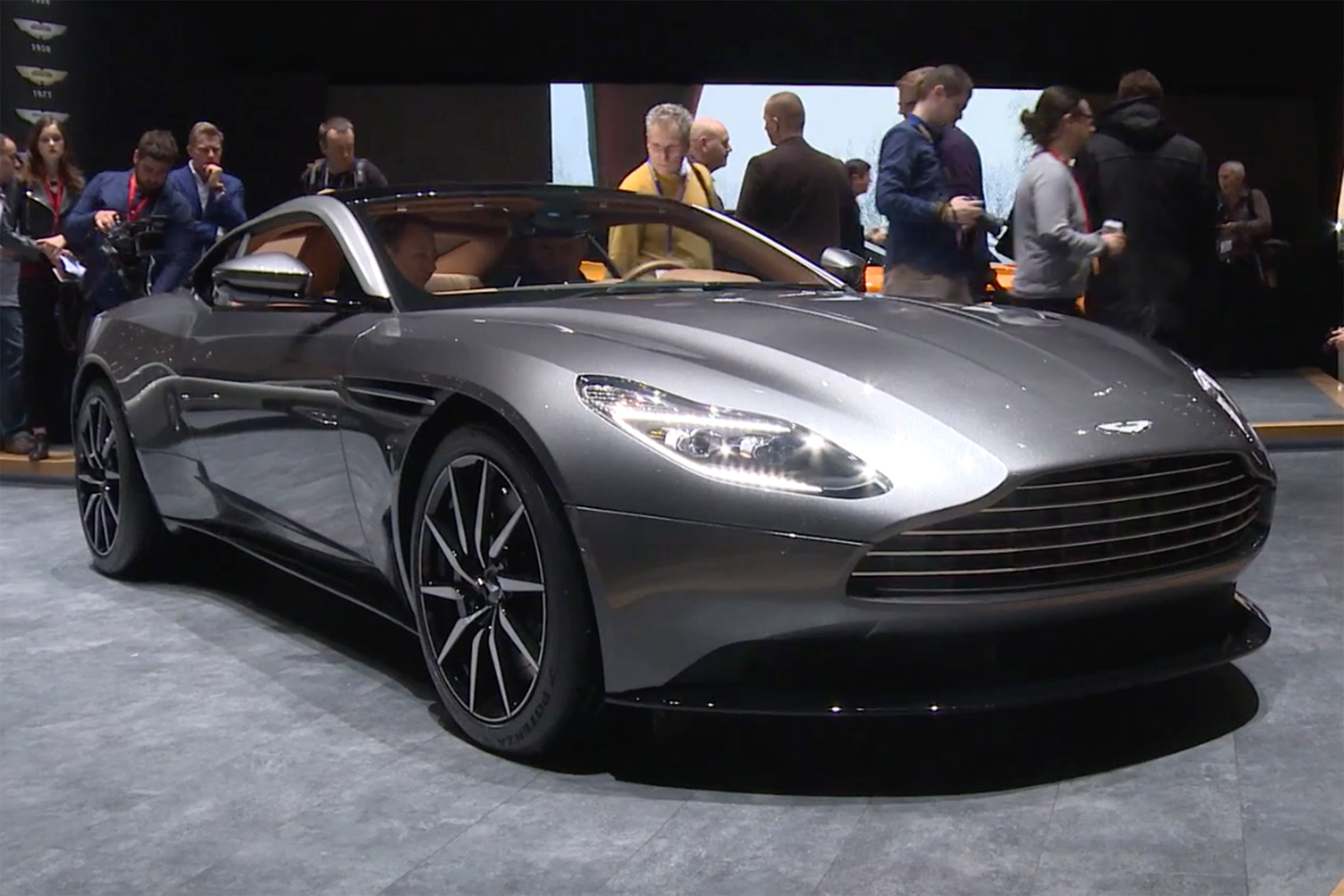 Aston Martin DB11 - Geneva show front close-up