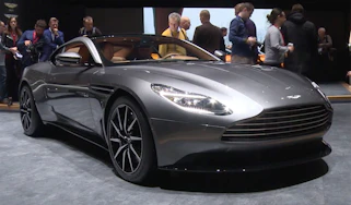 Aston Martin DB11 - Geneva show front close-up
