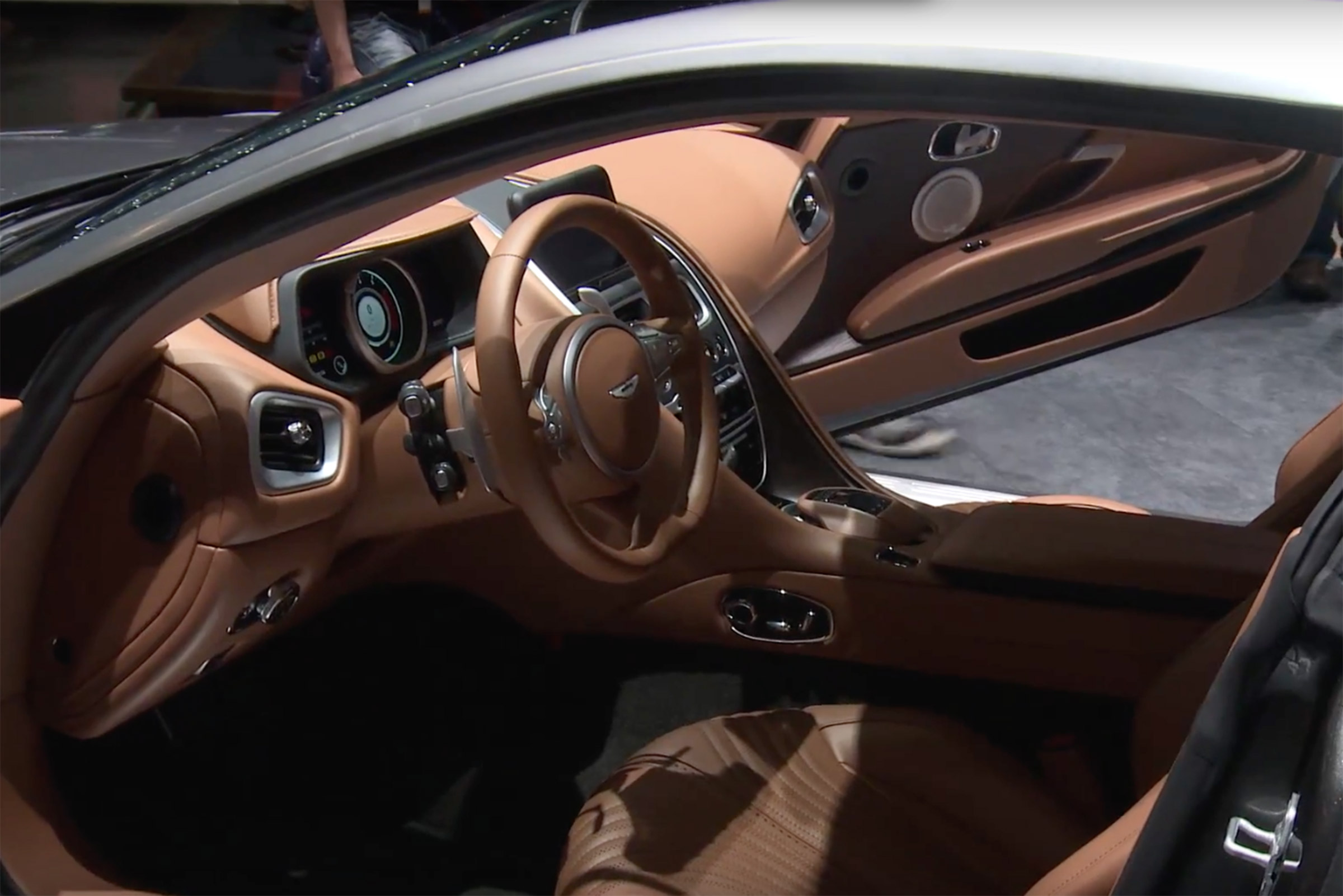 Aston Martin DB11 - Geneva show interior