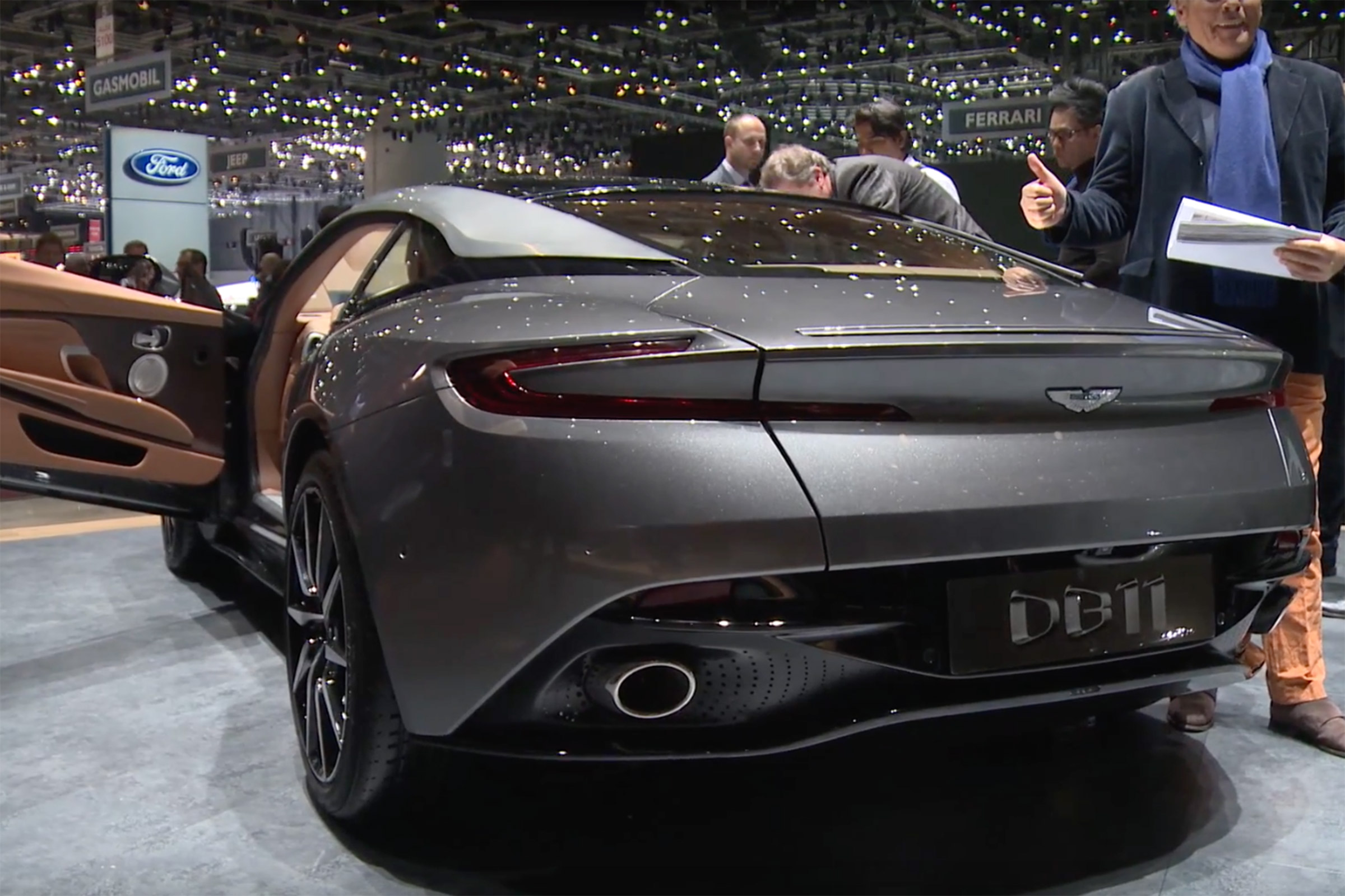 Aston Martin DB11 - Geneva show rear