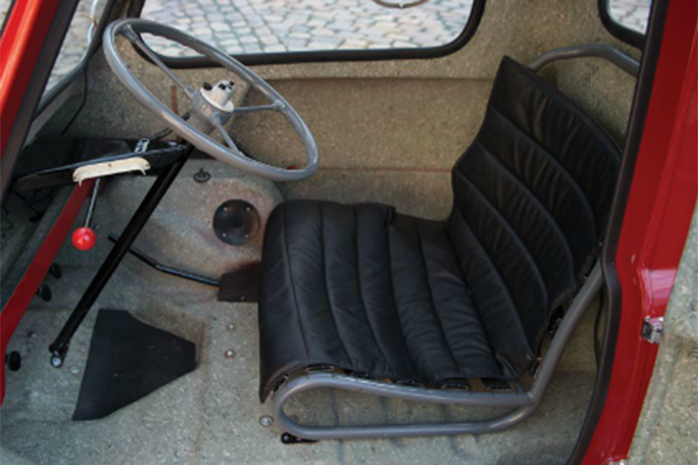 Peel P50 interior