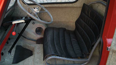 Peel P50 interior