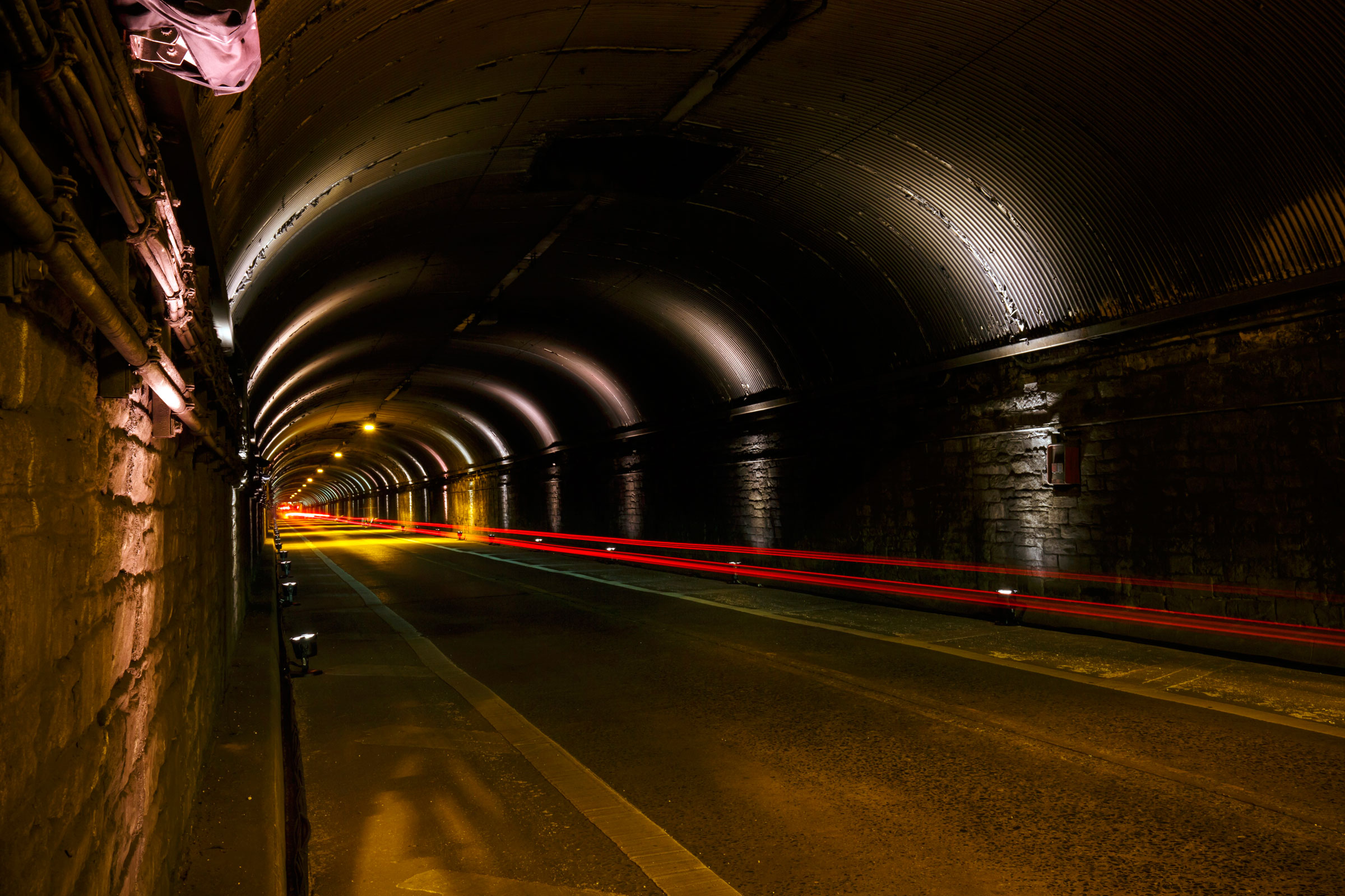 Jaguar F-Type SVR Tunnel Run - rear