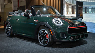 MINI John Cooper Works Convertible - New York front quarter 3